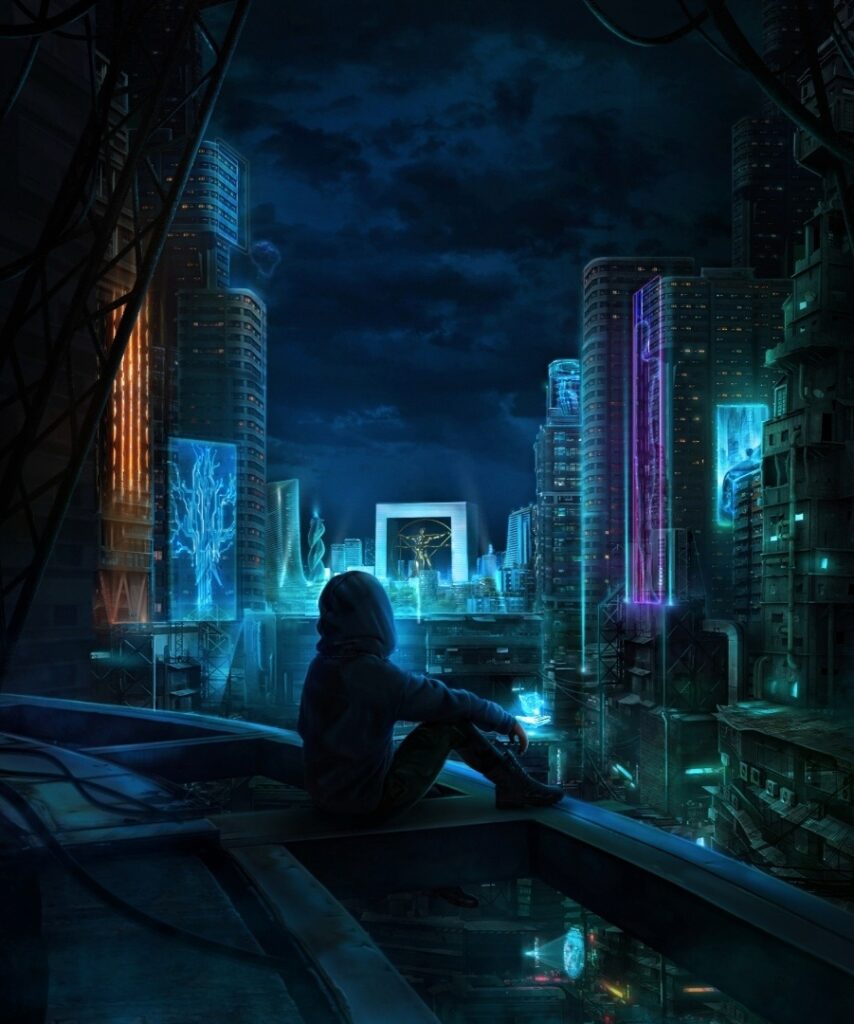 Вид на ночной город (1х10)